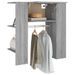 Armoire de couloir Sonoma gris 97,5x37x99 cm Bois d'ingénierie - Photo n°4