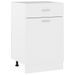 Armoire de cuisine Blanc 50x46x81,5 cm - Photo n°1