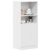 Armoire de cuisine blanc 57x41,5x131,5 cm bois d'ingénierie - Photo n°3