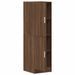 Armoire de cuisine chêne marron 38x41,5x131,5cm bois ingénierie - Photo n°5