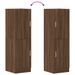 Armoire de cuisine chêne marron 38x41,5x131,5cm bois ingénierie - Photo n°8