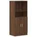 Armoire de cuisine chêne marron 57x41,5x131,5cm bois ingénierie - Photo n°2