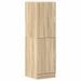 Armoire de cuisine chêne sonoma 38x41,5x131,5cm bois ingénierie - Photo n°2