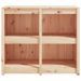 Armoire de cuisine d'extérieur 106x55x92 cm bois de pin massif - Photo n°4