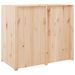 Armoire de cuisine d'extérieur 106x55x92 cm bois de pin massif - Photo n°6