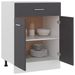 Armoire de cuisine Gris 60x46x81,5 cm - Photo n°3