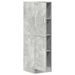 Armoire de cuisine gris béton 38x41,5x131,5 cm bois ingénierie - Photo n°5