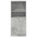 Armoire de cuisine gris béton 57x41,5x131,5 cm bois ingénierie - Photo n°4