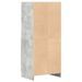 Armoire de cuisine gris béton 57x41,5x131,5 cm bois ingénierie - Photo n°7