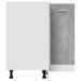 Armoire de cuisine gris béton 75,5x75,5x81,5 cm bois ingénierie - Photo n°5