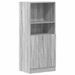 Armoire de cuisine sonoma gris 57x41,5x131,5 cm bois ingénierie - Photo n°2