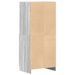 Armoire de cuisine sonoma gris 57x41,5x131,5 cm bois ingénierie - Photo n°7