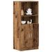 Armoire de cuisine vieux bois 57x41,5x131,5 cm bois ingénierie - Photo n°1