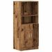 Armoire de cuisine vieux bois 57x41,5x131,5 cm bois ingénierie - Photo n°2