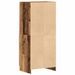 Armoire de cuisine vieux bois 57x41,5x131,5 cm bois ingénierie - Photo n°7