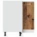 Armoire de cuisine vieux bois 75,5x75,5x81,5 cm bois ingénierie - Photo n°5