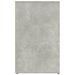 Armoire de dressing Gris béton 80x40x65 cm Bois d'ingénierie - Photo n°4