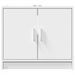 Armoire de lavabo blanc 63x29x55 cm bois d'ingénierie - Photo n°4