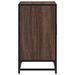 Armoire de lavabo de salle de bain chêne marron 65x33x60 cm - Photo n°7