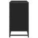 Armoire de lavabo de salle de bain noir 65x33x60 cm - Photo n°7