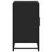 Armoire de lavabo de salle de bain noir 90x33x60 cm - Photo n°6