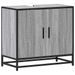 Armoire de lavabo de salle de bain sonoma gris 65x33x60 cm - Photo n°2