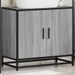 Armoire de lavabo de salle de bain sonoma gris 65x33x60 cm - Photo n°4