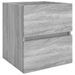 Armoire de lavabo Sonoma gris 41x38,5x45 cm Bois d'ingénierie - Photo n°2