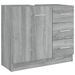 Armoire de lavabo Sonoma gris 63x30x54 cm Bois d'ingénierie - Photo n°2