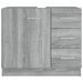 Armoire de lavabo Sonoma gris 63x30x54 cm Bois d'ingénierie - Photo n°3