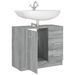 Armoire de lavabo Sonoma gris 63x30x54 cm Bois d'ingénierie - Photo n°7