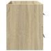 Armoire de lavabo vieux bois 80x38,5x48 cm bois d'ingénierie - Photo n°6