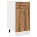 Armoire de plancher à tiroir chêne artisanal 40x46x81,5 cm - Photo n°2