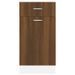 Armoire de plancher à tiroir Chêne marron 40x46x81,5 cm - Photo n°5