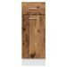 Armoire de plancher à tiroir vieux bois 30x46x81,5 cm - Photo n°4