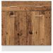 Armoire de plancher à tiroir vieux bois 80x46x81,5 cm - Photo n°4