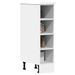 Armoire de plancher blanc 20x44,5x81,5 cm bois d'ingénierie - Photo n°1