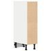 Armoire de plancher blanc 20x44,5x81,5 cm bois d'ingénierie - Photo n°6