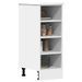 Armoire de plancher blanc 30x44,5x81,5 cm bois d'ingénierie - Photo n°1