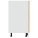 Armoire de plancher chêne artisanal 60x46x81,5 cm - Photo n°6