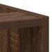 Armoire de plancher chêne marron 30x44,5x81,5 cm - Photo n°7