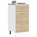 Armoire de plancher chêne sonoma 40x46x81,5cm bois d'ingénierie - Photo n°1