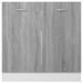 Armoire de plancher d'évier Sonoma gris 80x46x81,5 cm - Photo n°5