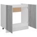 Armoire de plancher d'évier Sonoma gris 80x46x81,5 cm - Photo n°7