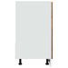 Armoire de plancher d'évier vieux bois 80x46x81,5 cm - Photo n°6