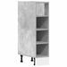 Armoire de plancher gris béton 20x44,5x81,5cm bois d’ingénierie - Photo n°2