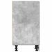 Armoire de plancher gris béton 20x44,5x81,5cm bois d’ingénierie - Photo n°5