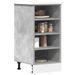 Armoire de plancher gris béton 40x44,5x81,5cm bois d’ingénierie - Photo n°1