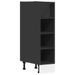 Armoire de plancher noir 20x44,5x81,5 cm bois d'ingénierie - Photo n°2