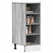 Armoire de plancher sonoma gris 30x44,5x81,5 cm bois ingénierie - Photo n°1